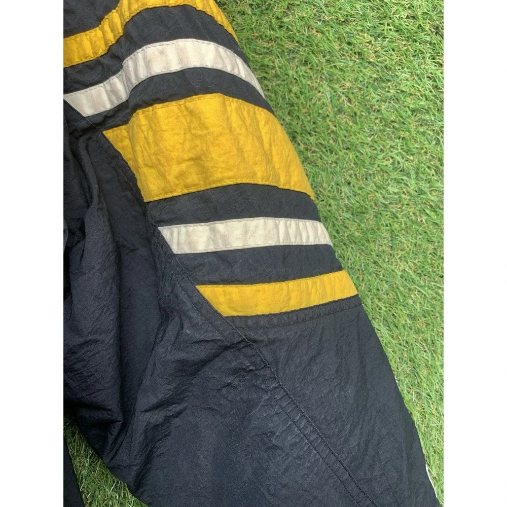Vintage Pittsburgh Steelers Starter Jacket Mens XL Puffer Full Zip Up Hooded 90s